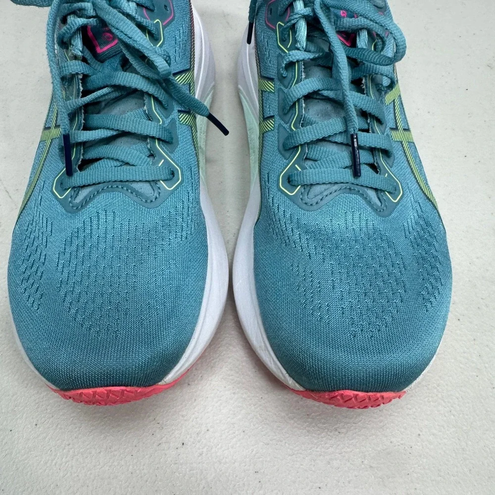 ASICS GEL-Kayano 30 Running Shoes Womens 10 Blue Pink PureGEL Athletic Running